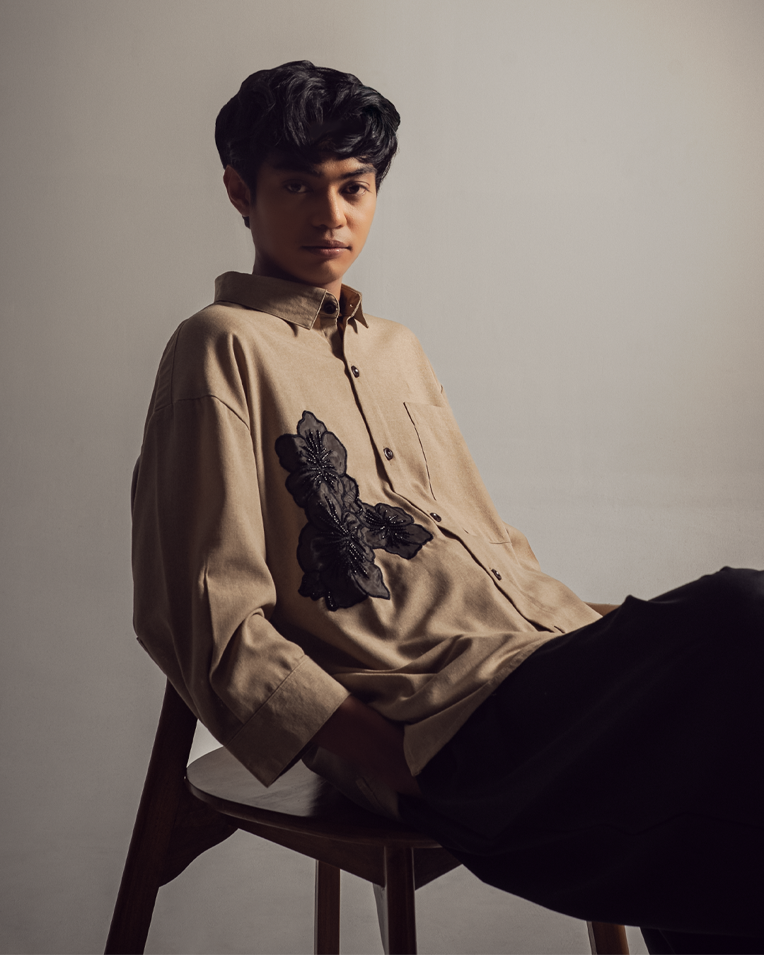 DZIMAR SHORT EMBROIDERY